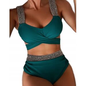 Inny producent Dwuczęściowy Strój Kąpielowy Wysoki Stan Bikini S Inny producent Dwuczęściowy Strój Kąpielowy Wysoki Stan Bikini S