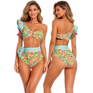 100% ELEGANCKIE BIKINI DAMSKIE WYSOKI STAN STRÓJ KĄPIELOWY KWIATY HIT 100% ELEGANCKIE BIKINI DAMSKIE WYSOKI STAN STRÓJ KĄPIELOWY KWIATY HIT