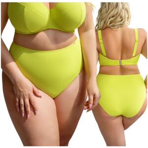 Kris Line Majtki kąpielowe KRISLINE LEMON Briefs High Waist - Rozmiar XL Kris Line Majtki kąpielowe KRISLINE LEMON Briefs High Waist - Rozmiar XL
