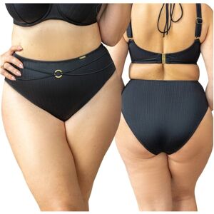 Kris Line Majtki kąpielowe wysoki stan maxi KRISLINE BORABORA High Waist czarne M Kris Line Majtki kąpielowe wysoki stan maxi KRISLINE BORABORA High Waist czarne M