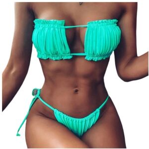 Sapphire Strój kąpielowy bandeau bikini do opalania damski plaża basen S Sapphire Strój kąpielowy bandeau bikini do opalania damski plaża basen S