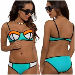Inny producent Strój kąpielowy bikini neoprenowy usztywniany dwuczęściowy damski M Inny producent Strój kąpielowy bikini neoprenowy usztywniany dwuczęściowy damski M