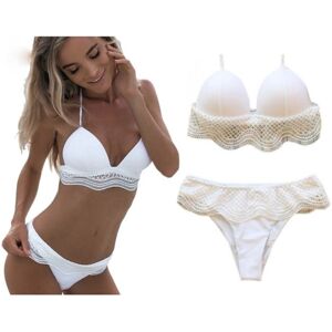 100% STRÓJ KĄPIELOWY DAMSKI BIKINI BIAŁY FALBANKA PLAŻOWY HIT LATA ROZMIAR XL 100% STRÓJ KĄPIELOWY DAMSKI BIKINI BIAŁY FALBANKA PLAŻOWY HIT LATA ROZMIAR XL