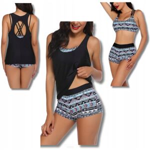 Inny producent Stroj Kapielowy Damski Kosium Trzyczesciowy Kobiecy Tankini Fast Dry Xl Inny producent Stroj Kapielowy Damski Kosium Trzyczesciowy Kobiecy Tankini Fast Dry Xl