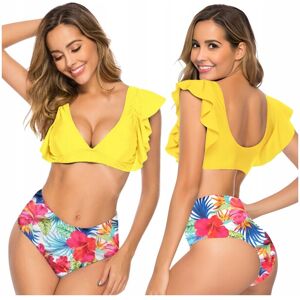 Inny producent Strój Kąpielowy Dwuczęściowy Boho Bikini, Komplet Góra Dół, Rozmiar L Inny producent Strój Kąpielowy Dwuczęściowy Boho Bikini, Komplet Góra Dół, Rozmiar L