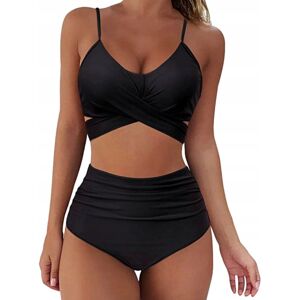 SNM Strój Kąpielowy Dwuczęściowy Kostium Wysoki Stan Boho Bikini Wiązanie M 38 SNM Strój Kąpielowy Dwuczęściowy Kostium Wysoki Stan Boho Bikini Wiązanie M 38