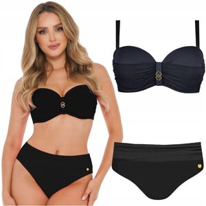Strój kąpielowy dwuczęściowy push-up SELF 730 Alcudia 1 czarny 36B/S 65B Strój kąpielowy dwuczęściowy push-up SELF 730 Alcudia 1 czarny 36B/S 65B