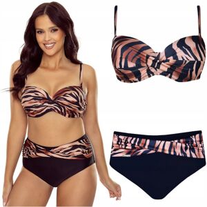 Strój kąpielowy dwuczęściowy push up wysoki stan GABBIANO Evita 42C/XL 85C Strój kąpielowy dwuczęściowy push up wysoki stan GABBIANO Evita 42C/XL 85C