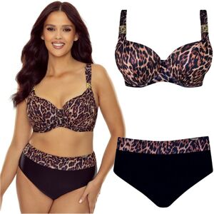Strój kąpielowy dwuczęściowy wysoki stan GABBIANO Elena 025 46C/3XL 95C Strój kąpielowy dwuczęściowy wysoki stan GABBIANO Elena 025 46C/3XL 95C