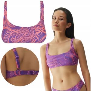 Strój kąpielowy góra od bikini damska 4F 4FWSS24UBKTF049-54A Różowy Strój kąpielowy góra od bikini damska 4F 4FWSS24UBKTF049-54A Różowy