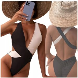 Inny producent Strój Kąpielowy Jednoczęściowy Boho, Stringi Push Up, Rozmiar M Inny producent Strój Kąpielowy Jednoczęściowy Boho, Stringi Push Up, Rozmiar M
