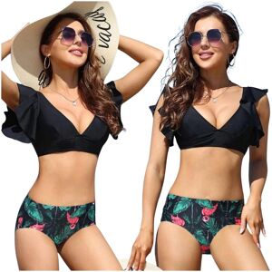 Zolta Strój kąpielowy plus size bikini modelujący wysoki stan damski XL Zolta Strój kąpielowy plus size bikini modelujący wysoki stan damski XL