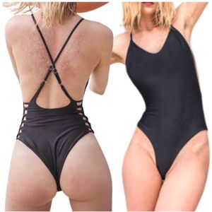 Strój Kąpielowy Sapphire, Jednoczęściowy Monokini, Czarny, Rozmiar S Strój Kąpielowy Sapphire, Jednoczęściowy Monokini, Czarny, Rozmiar S