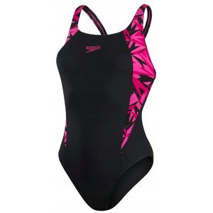Strój kąpielowy Speedo Hyperboom czarny różowy 34 Strój kąpielowy Speedo Hyperboom czarny różowy 34