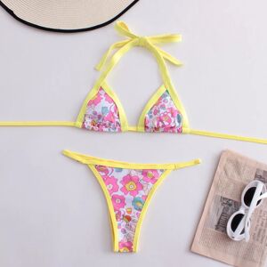 Inny producent Strój Kąpielowy w Stylu Vintage Mini Mikro Bikini Brazylijskie - M Inny producent Strój Kąpielowy w Stylu Vintage Mini Mikro Bikini Brazylijskie - M