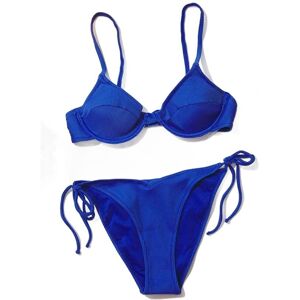 TRENDYOL GÓRA OD BIKINI NIEBIESKA Z GŁADKĄ FAKTURĄ Z FISZBINAMI 36 5EA* TRENDYOL GÓRA OD BIKINI NIEBIESKA Z GŁADKĄ FAKTURĄ Z FISZBINAMI 36 5EA*