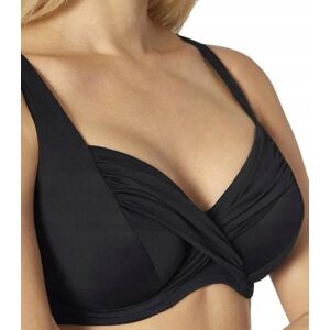 Triumph Biustonosz kąpielowy góra od bikini czarny miękki na fiszbinach 48C Triumph Biustonosz kąpielowy góra od bikini czarny miękki na fiszbinach 48C