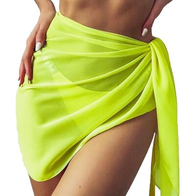 Inny producent ACTOYS Sarong damska krótka spódnica plażowa, chusta do przewijania, plażowa, krótka, przewiewna spódnica na plażę, do bikini, 140 x 48 cm Inny producent ACTOYS Sarong damska krótka spódnica plażowa, chusta do przewijania, plażowa, krótka, przewiewna spódnica na plażę, do bikini, 140 x 48 cm