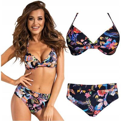 Bikini Strój kąpielowy dwuczęściowy GABBIANO Anabel-D 44B XXL 90B Bikini Strój kąpielowy dwuczęściowy GABBIANO Anabel-D 44B XXL 90B
