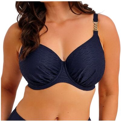 Wacoal Biustonosz kąpielowy miękki stanik wygodny Fantasie AZORES granat 38DD/85E Wacoal Biustonosz kąpielowy miękki stanik wygodny Fantasie AZORES granat 38DD/85E