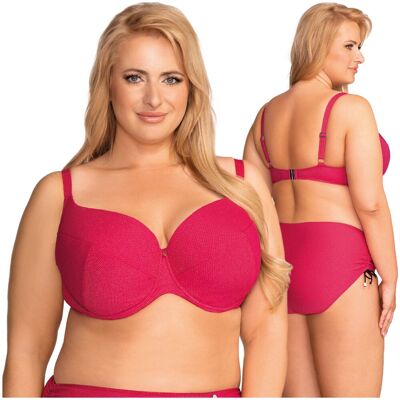 Biustonosz kąpielowy Nessa ALOA padded malina - 85E Biustonosz kąpielowy Nessa ALOA padded malina - 85E