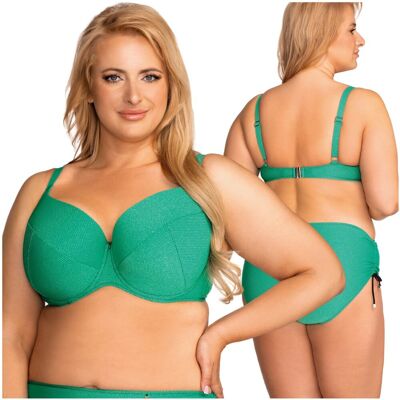 Biustonosz kąpielowy Nessa MILOS padded zielony - 75I Biustonosz kąpielowy Nessa MILOS padded zielony - 75I