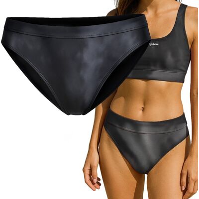 Champion Strój Kąpielowy Dół Bikini Czarny Wzór Tie-Dye 115173 Rozmiar M Champion Strój Kąpielowy Dół Bikini Czarny Wzór Tie-Dye 115173 Rozmiar M