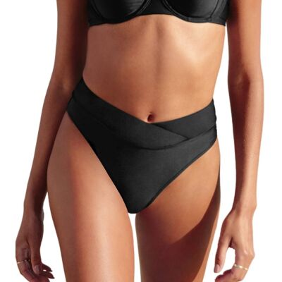 CUPSHE dół bikini M czarne CUPSHE dół bikini M czarne