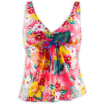 Damskie tankini z wiązaniem lilia jasnoróżowe Mariss r.M Damskie tankini z wiązaniem lilia jasnoróżowe Mariss r.M