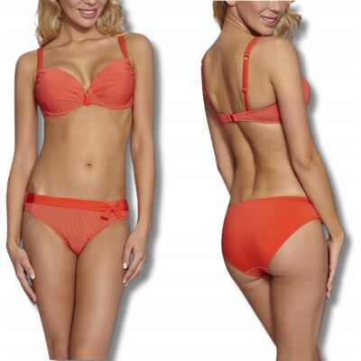 Inny producent Kostium Kąpielowy Bikini Strój Kąpielowy Damski 36E Koralowy Inny producent Kostium Kąpielowy Bikini Strój Kąpielowy Damski 36E Koralowy