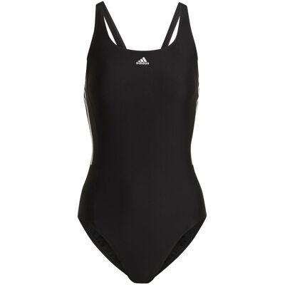 Kostium kąpielowy damski adidas Mid 3-Stripes czarny HA5993 40 Kostium kąpielowy damski adidas Mid 3-Stripes czarny HA5993 40