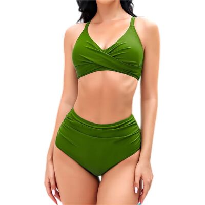 Inny producent Mooncore Bikini Women Push-Up Zielone Regulowane Wyszczuplające Rozmiar 2XL Inny producent Mooncore Bikini Women Push-Up Zielone Regulowane Wyszczuplające Rozmiar 2XL