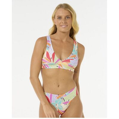 Stanik kąpielowy RIP CURL Cala Vadella Halter turkusowy XL Stanik kąpielowy RIP CURL Cala Vadella Halter turkusowy XL