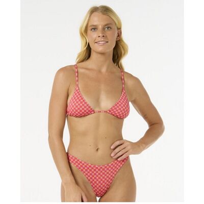 Stanik kąpielowy RIP CURL Shell Cove Sliding Tri czerwony XS Stanik kąpielowy RIP CURL Shell Cove Sliding Tri czerwony XS