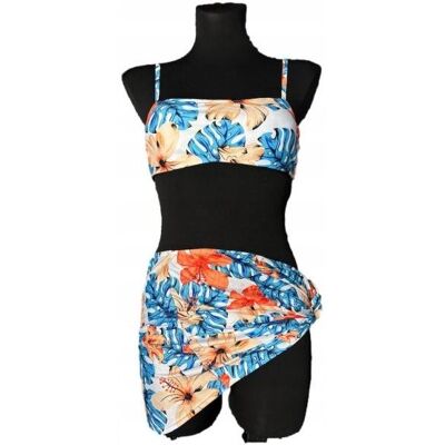 inna (Inny) STRÓJ KĄPIELOWY BIKINI JUNGLE SPÓDNICZKA TOP 3w1 M inna (Inny) STRÓJ KĄPIELOWY BIKINI JUNGLE SPÓDNICZKA TOP 3w1 M