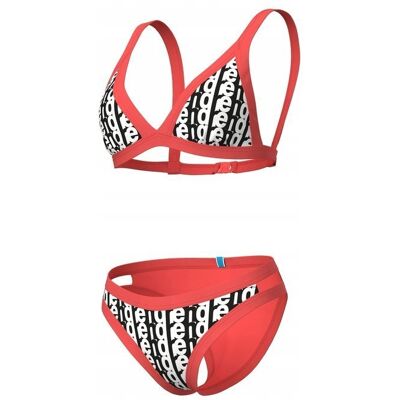 Strój Kąpielowy Damski Dwuczęściowy Kostium Bikini Basen Arena Monogram D36 Strój Kąpielowy Damski Dwuczęściowy Kostium Bikini Basen Arena Monogram D36