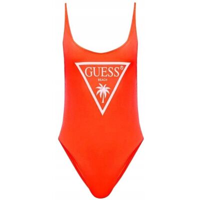 STRÓJ KĄPIELOWY DAMSKI GUESS E02J33 MC044 POMARAŃCZOWY - L STRÓJ KĄPIELOWY DAMSKI GUESS E02J33 MC044 POMARAŃCZOWY - L