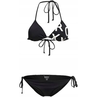 strój kąpielowy dwuczęściowy bikini Roxy Classics Tie Side czarny r. M strój kąpielowy dwuczęściowy bikini Roxy Classics Tie Side czarny r. M