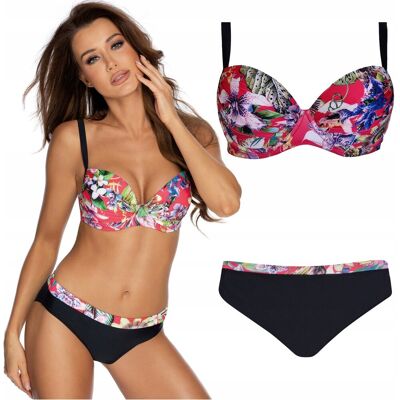 Strój kąpielowy dwuczęściowy GABBIANO Paula 44C XXL 90C Strój kąpielowy dwuczęściowy GABBIANO Paula 44C XXL 90C