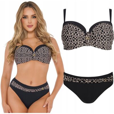 Strój kąpielowy dwuczęściowy usztywniany push-up SELF 730 Luxe 2 38C/M 70C Strój kąpielowy dwuczęściowy usztywniany push-up SELF 730 Luxe 2 38C/M 70C