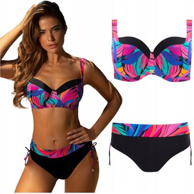 Strój kąpielowy dwuczęściowy usztywniany SELF 944 Marmaris 8 44F/XXL 85F Strój kąpielowy dwuczęściowy usztywniany SELF 944 Marmaris 8 44F/XXL 85F