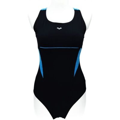 Strój Kąpielowy Jednoczęściowy Arena Vivien Light Cross Back Czarny R. 48 Strój Kąpielowy Jednoczęściowy Arena Vivien Light Cross Back Czarny R. 48