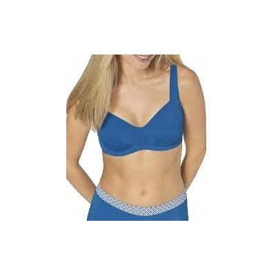 Triumph TRIUMPG biustonosz kąpielowy góra bikini Mix&Match; niebieski rozmiar 38E Triumph TRIUMPG biustonosz kąpielowy góra bikini Mix&Match; niebieski rozmiar 38E