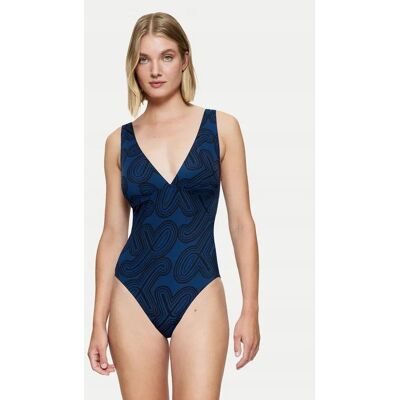 Inny producent TRIUMPH JEDNOCZĘŚCIOWY KOSTIUM KĄPIELOWY GRANATOWY Z WZOREM 42 7CA Inny producent TRIUMPH JEDNOCZĘŚCIOWY KOSTIUM KĄPIELOWY GRANATOWY Z WZOREM 42 7CA