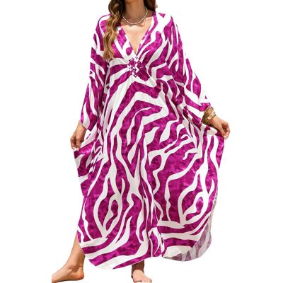 Inny producent Damskie Kimono Plażowe Maxi Kaftan Bikini Cover Up Rozmiar Uniwersalny Inny producent Damskie Kimono Plażowe Maxi Kaftan Bikini Cover Up Rozmiar Uniwersalny