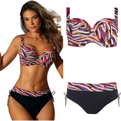 Strój Kąpielowy Dwuczęściowy Wysoki Stan Self 995 Cappadocia 3 44e/xxl 85e Strój Kąpielowy Dwuczęściowy Wysoki Stan Self 995 Cappadocia 3 44e/xxl 85e