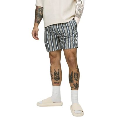 Inny producent BOOHOOMAN KĄPIELÓWKI MĘSKIE SPODENKI W PASKI SZARO BIAŁE Z3A* Inny producent BOOHOOMAN KĄPIELÓWKI MĘSKIE SPODENKI W PASKI SZARO BIAŁE Z3A*