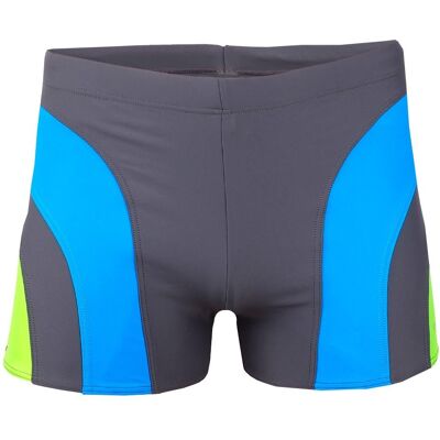 Kąpielówki męskie Crowell Sykes kol.03 szaro-niebiesko-zielone-XL Kąpielówki męskie Crowell Sykes kol.03 szaro-niebiesko-zielone-XL