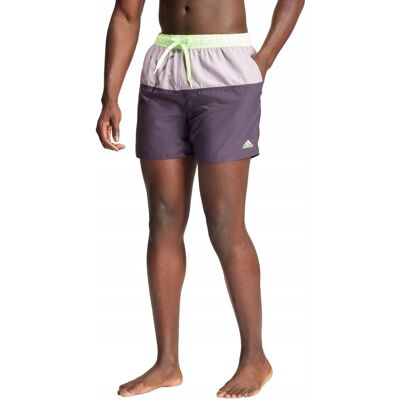 Spodenki kąpielowe męskie adidas Colorblock CLX fioletowe IR6226 M Spodenki kąpielowe męskie adidas Colorblock CLX fioletowe IR6226 M