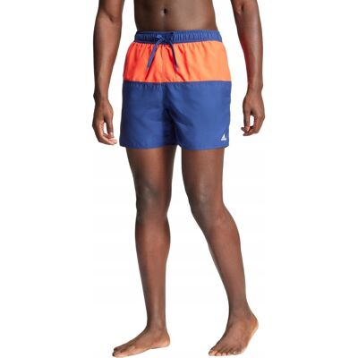 Spodenki kąpielowe męskie adidas Colorblock CLX granatowo-pomarańczowe IT85 Spodenki kąpielowe męskie adidas Colorblock CLX granatowo-pomarańczowe IT85